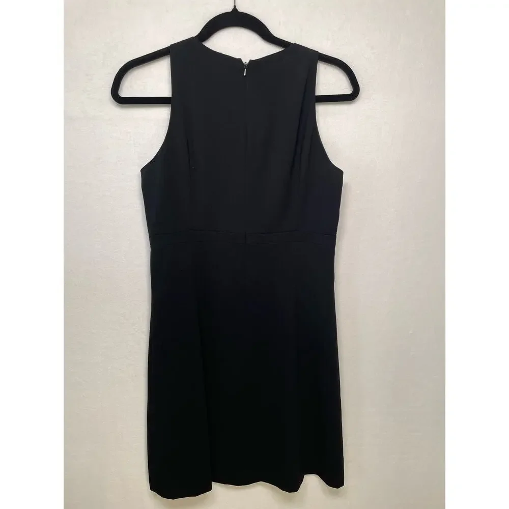 J.Crew Black Sleeveless Dress, Size 6, Cocktail, Party